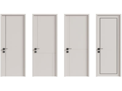 新中式木门 平开门