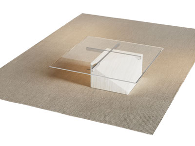 现代正方形玻璃茶几 地毯3d模型 现代正方形玻璃茶几 地毯
