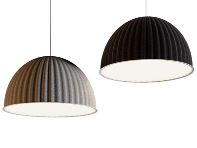 现代半圆形灯罩吊灯