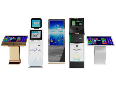 现代智能查询一体机3d模型 现代智能查询一体机