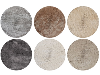 现代圆形地毯