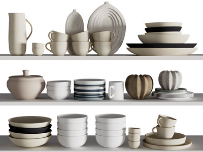 现代碗碟 茶具杯子