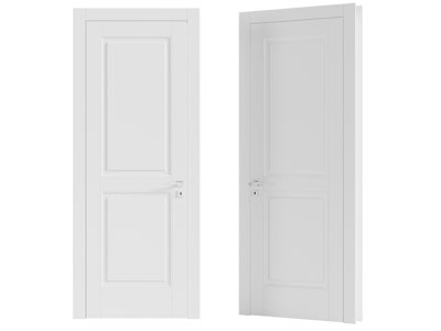 现代平开门 木门