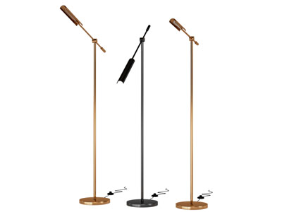 现代金属落地灯