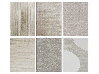 现代长方形地毯