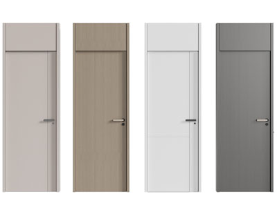 现代木门 平开门