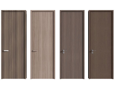 现代木门 平开门