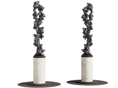 新中式假山 摆件组合