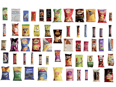 现代带状土豆片 饼干零食