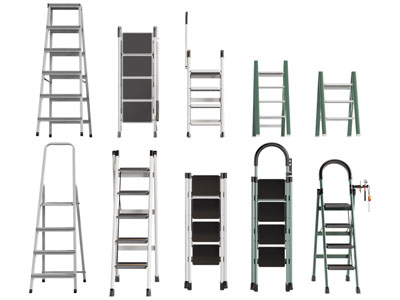 现代可折叠梯子 生活用品
