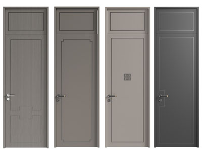 新中式木门 平开门