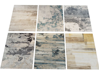 现代长方形地毯