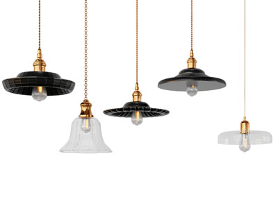 工业风loft垂线吊灯