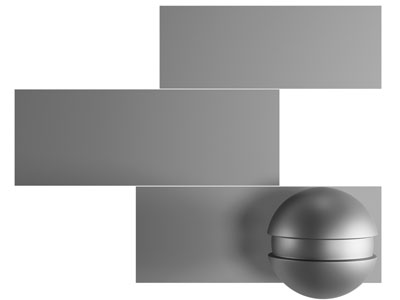 现代金属质感的背景墙 护墙板