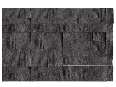 现代岩石 毛石背景墙3d模型 现代岩石 毛石背景墙