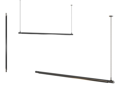 现代线条 一字型吊灯