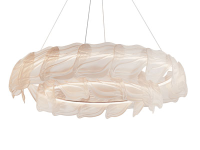 现代圆形亚克力吊灯