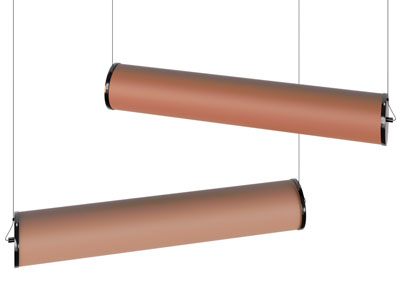 新中式圆柱形吊灯