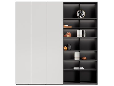 新中式衣柜 装饰柜3d模型 新中式衣柜 装饰柜