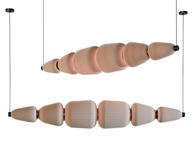 侘寂风梭状吊灯