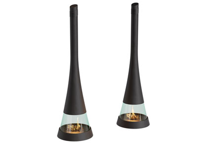 现代金属壁炉火炉