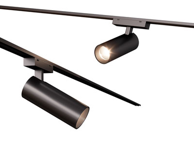 现代轨道磁吸灯 筒灯射灯