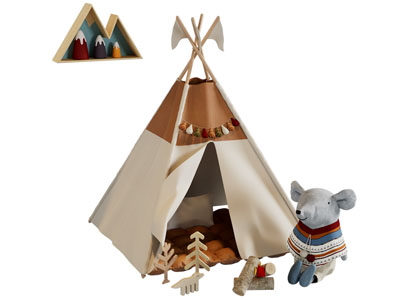 现代儿童帐篷 布偶玩偶玩具