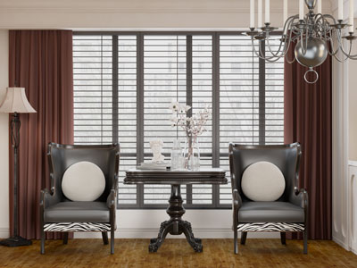 法式单人沙发 边几