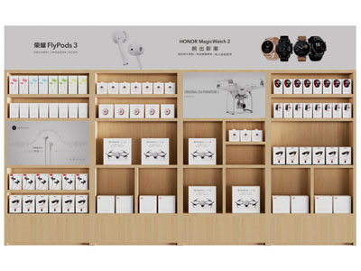 现代数码产品展柜 货架3d模型 现代数码产品展柜 货架