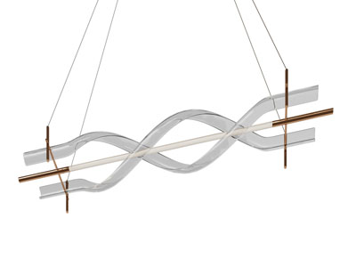 现代带状吊灯