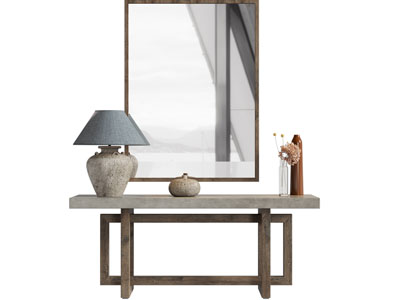 侘寂风装饰镜子 穿衣镜 生活用品