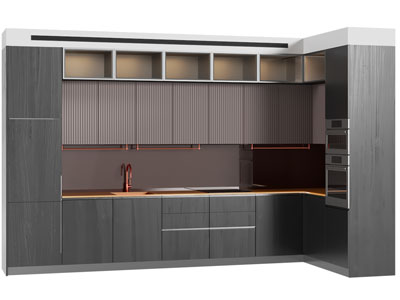 现代转角整体橱柜