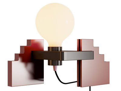 现代复古灯泡壁灯