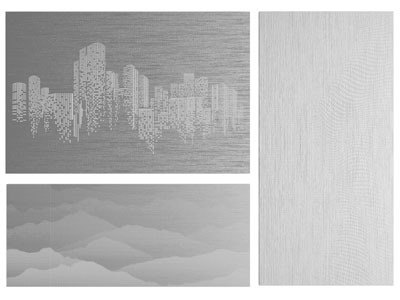 现代穿孔板 透光板 装饰板 背景墙3d模型 现代穿孔板 透光板 装饰板 背景墙