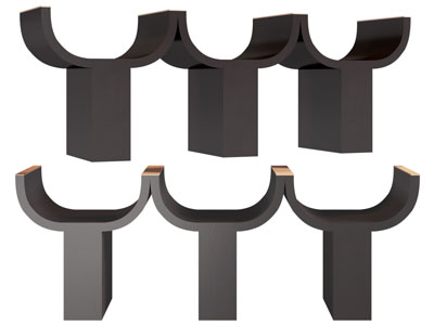 现代实木多人凳子