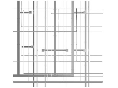工业风loft管道天花吊顶