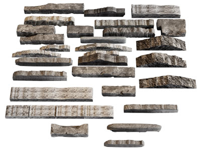 现代石头 景观石 条形石 枕石 条石