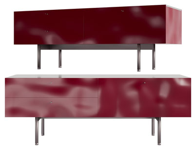 现代电视柜3d模型 现代电视柜