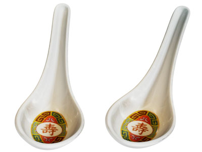 新中式陶瓷勺子