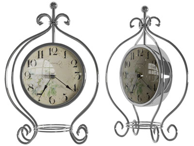 欧式闹钟 摆件3d模型 欧式闹钟 摆件