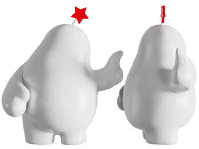 现代抽象娃娃雕塑雕刻摆件组合