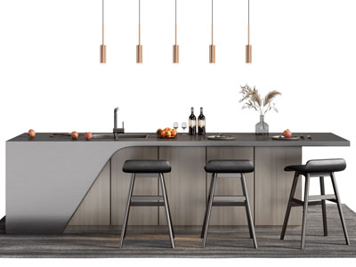 现代吧台吧凳
