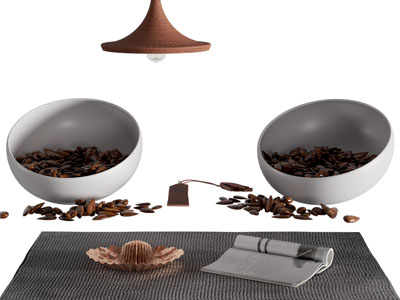 现代坚果 干果 果盘摆件组合