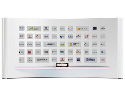 现代LOGO墙 商标展示墙