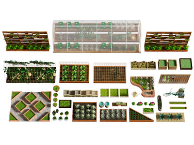 现代户外景观园艺小品