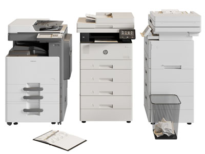 现代办公打印机 办公电器