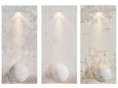 现代漆面斑驳的背景墙 石膏涂料3d模型 现代漆面斑驳的背景墙 石膏涂料