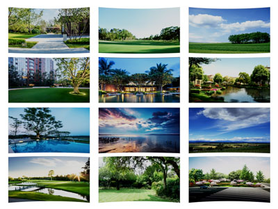 现代弧形液晶电视机