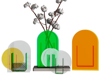 现代亚克力装饰挂件