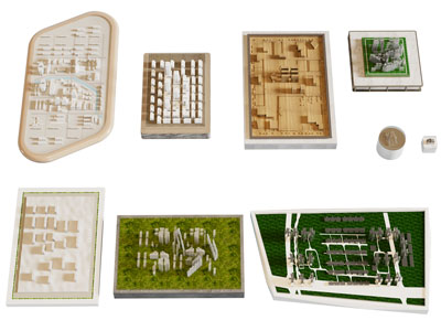 现代沙盘 建筑楼群沙盘 社区规划沙盘